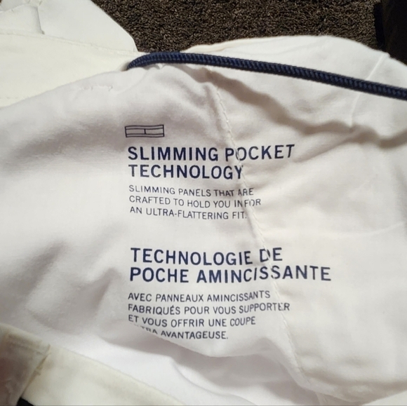 Tommy Hilfiger Chino Style Short White Sz. 8 - Picture 7 of 7